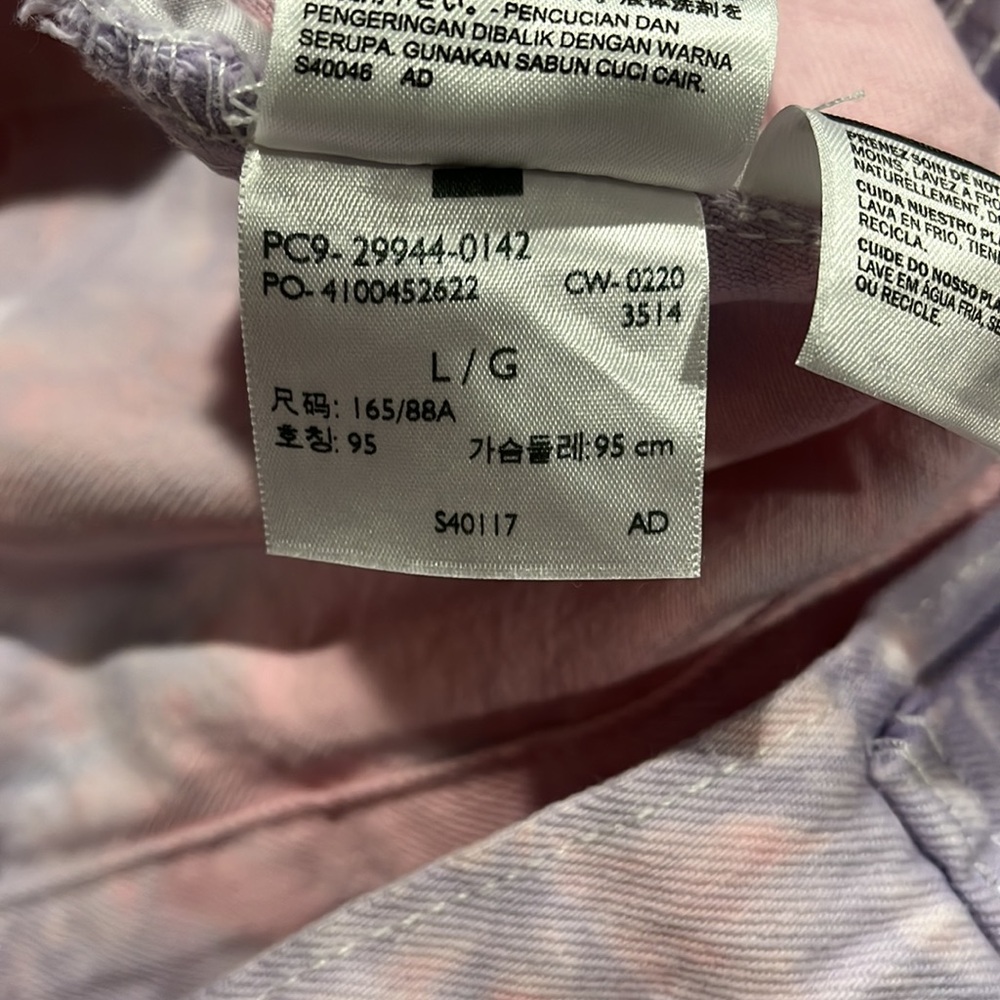 Levi's Pastel Tie-Dye Jean Jacket - Picture 8 of 11